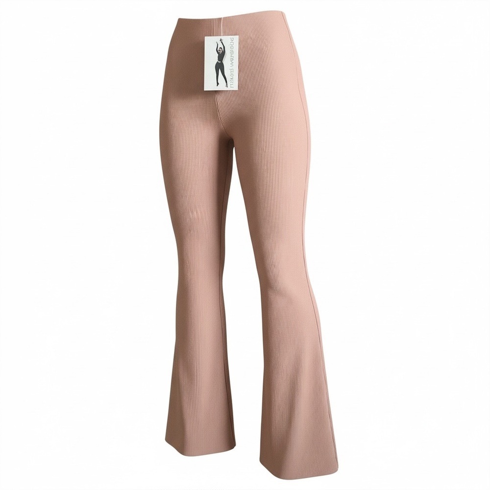 Naked Wardrobe Solid Figure Bootcut Pants